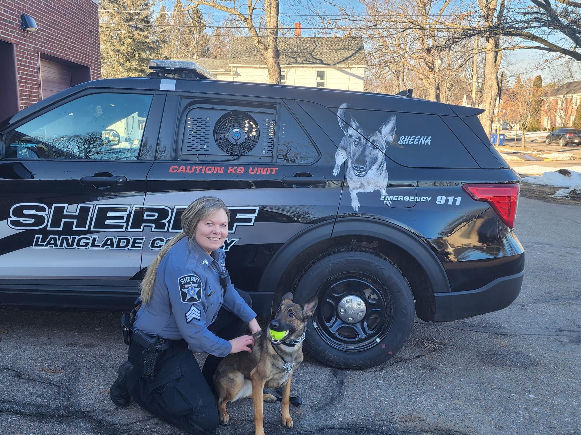 New furry officer now certified and ready for schools