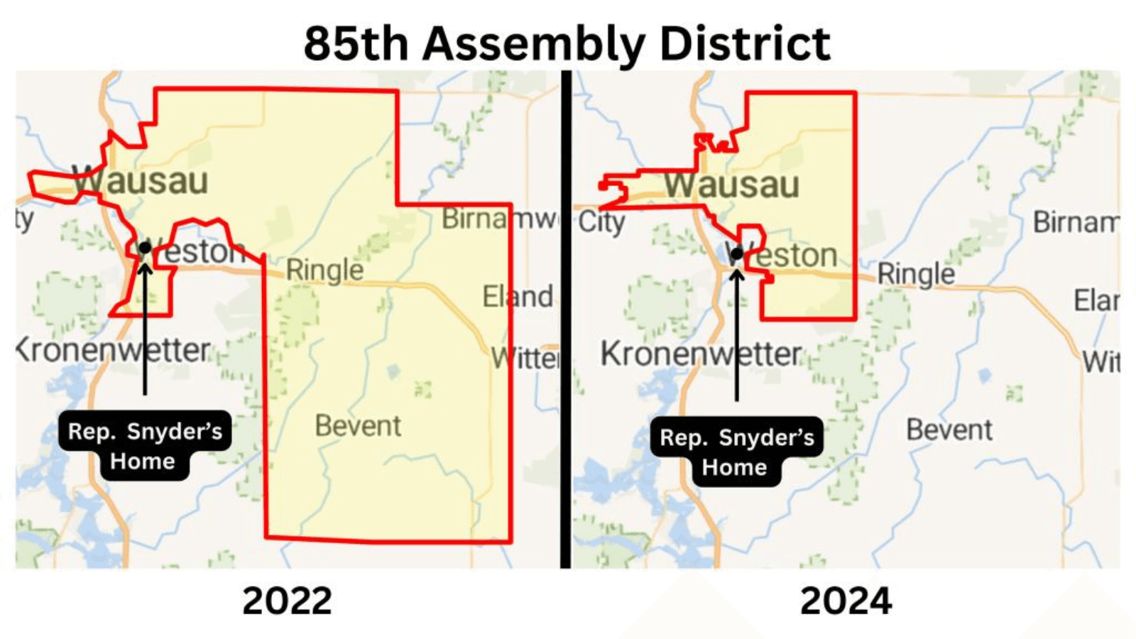 New, compacted political maps in Marathon County boot long-time legislator from old district