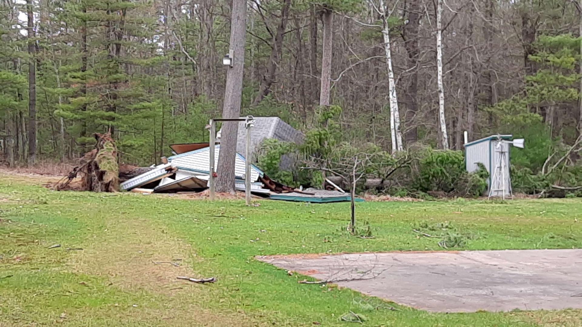 Multiple EF-1 Rated Tornadoes Do Damage In Eau Claire County