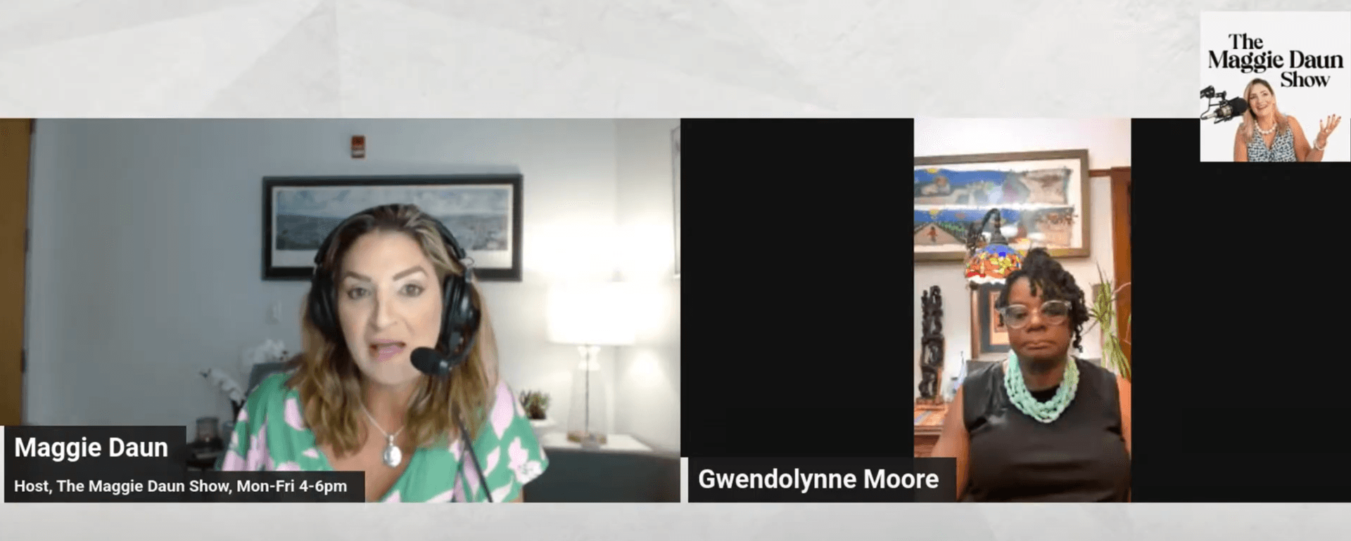 Congresswoman Gwen Moore talks congressional redistricting, political landscape on “The Maggie Daun Show”