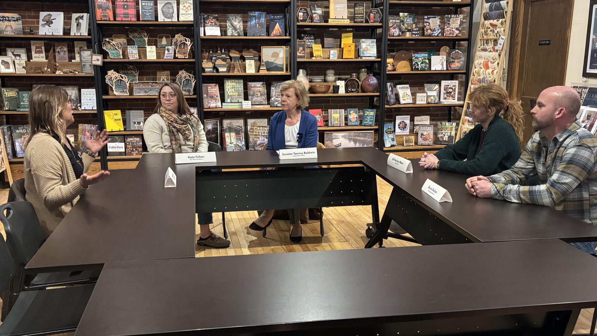 Eau Claire Business Owners Share Struggles with Senator Baldwin