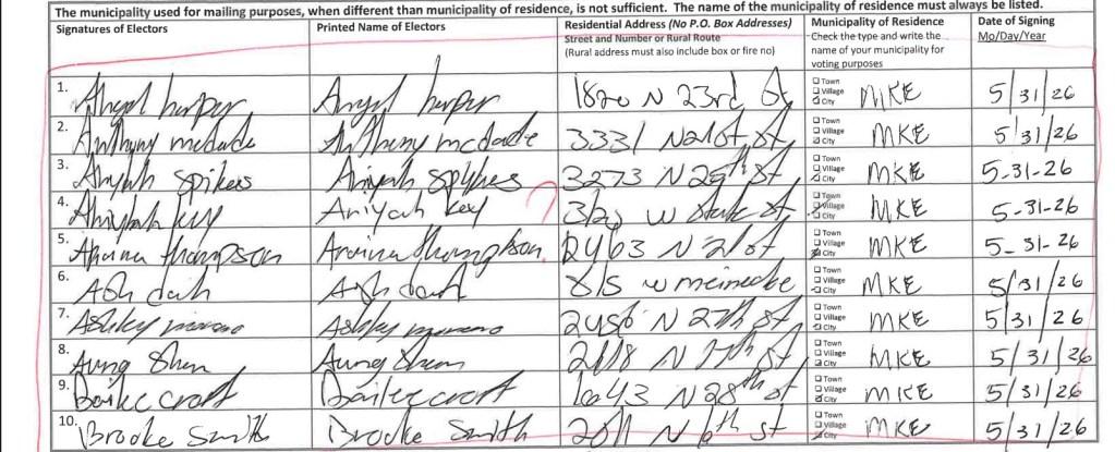 Secretary of State candidate appears to have illegally used man serving felony sentence to gather signatures