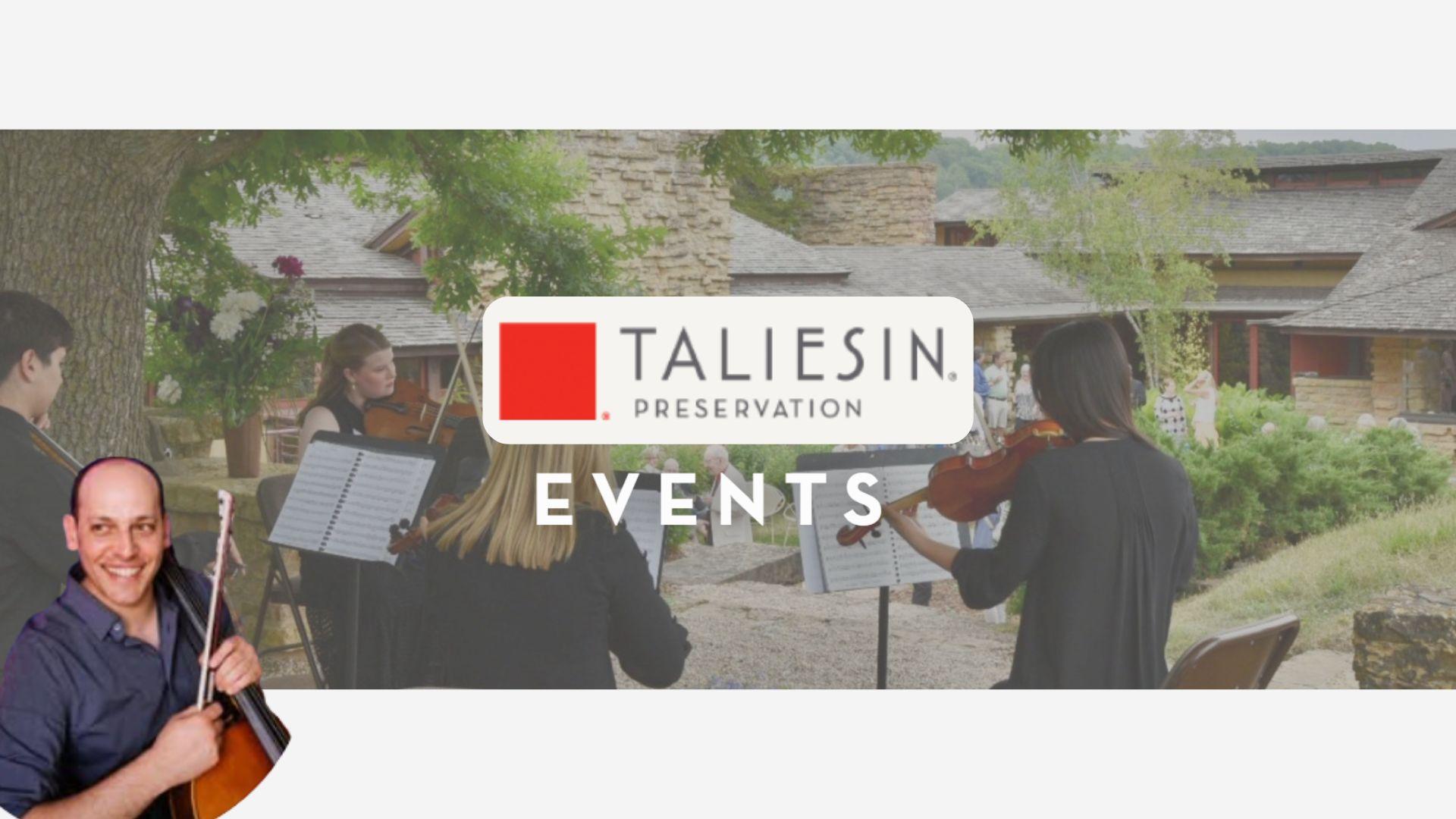 Grammy Award® winning cello player to perform at Taliesin